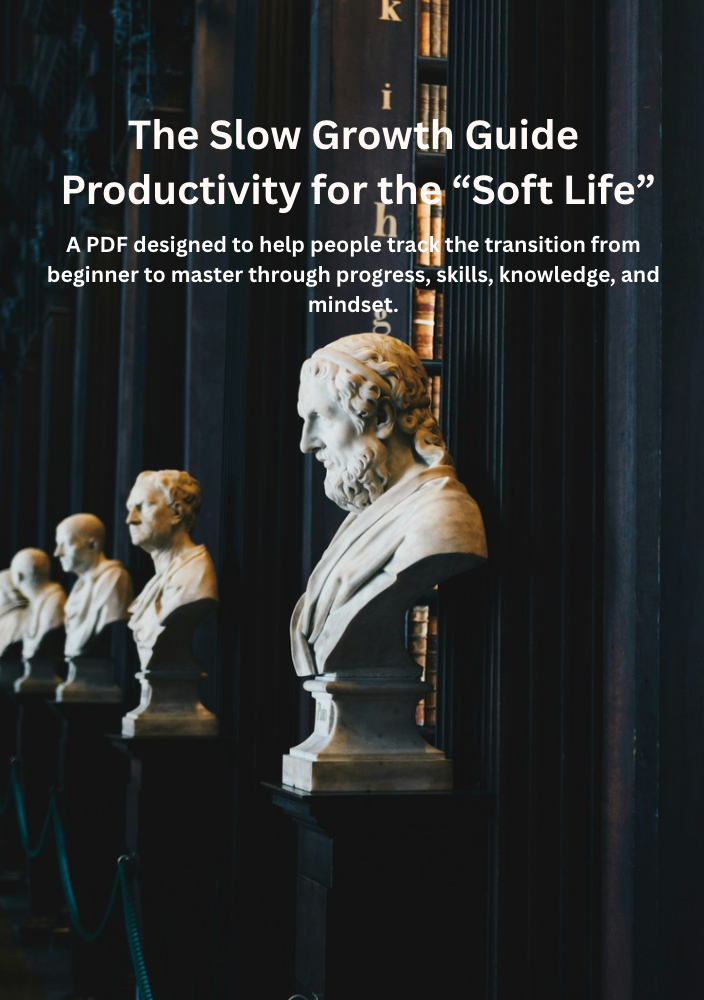 The Slow Growth Guide  Productivity for the “Soft Life”